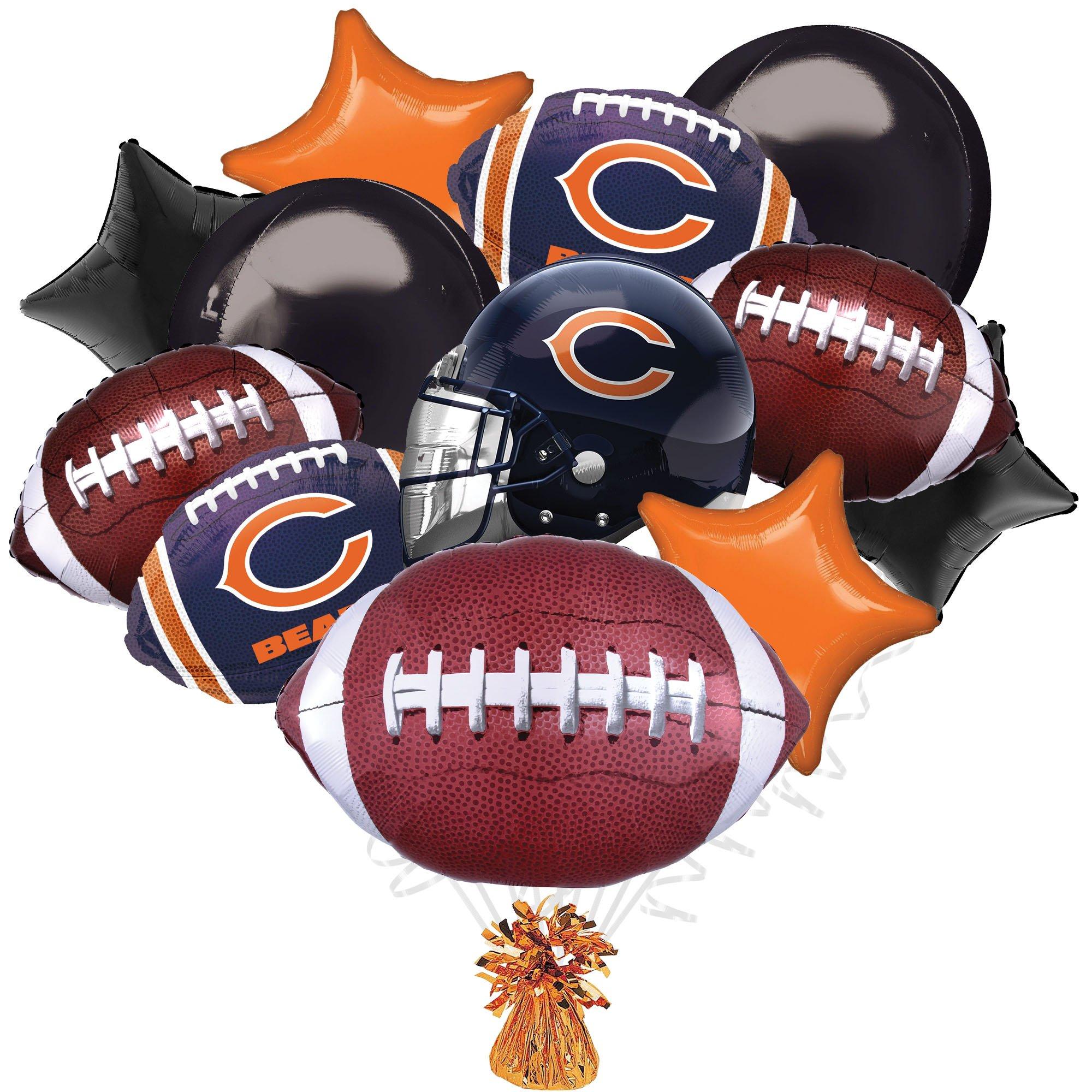 Chicago Bears Foil Balloon Bouquet